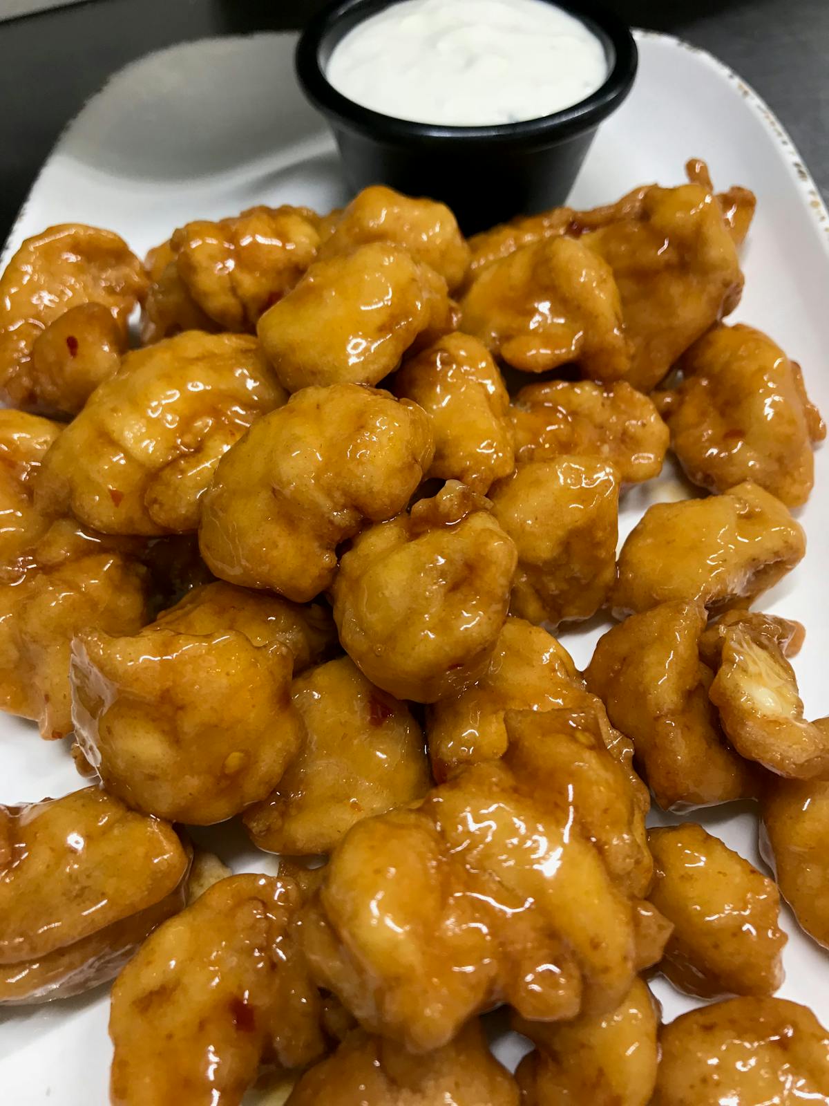 a plate of food